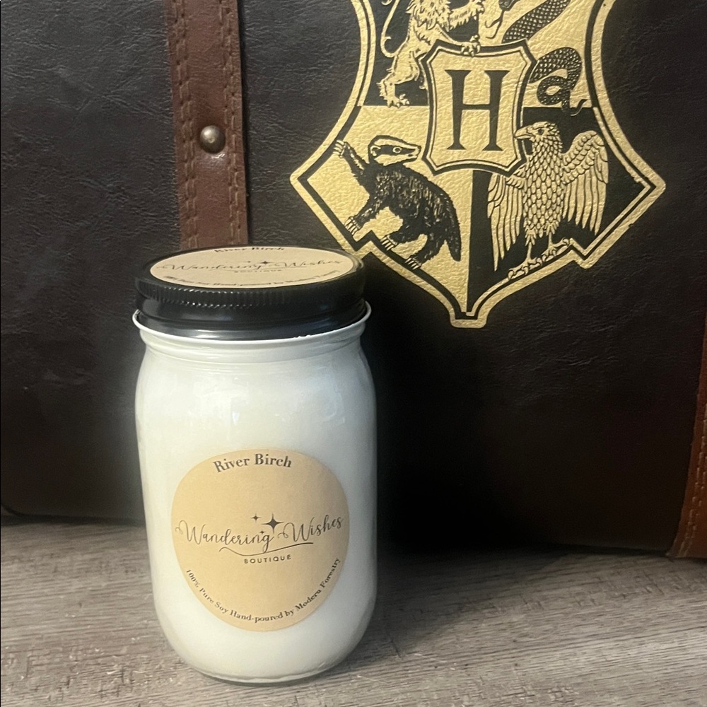 River Birch Scented 100% Soy Candle